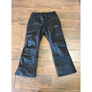 Arctix Women Black Insulated Snow Pants Ski Snowboard Size Large Waterproof
